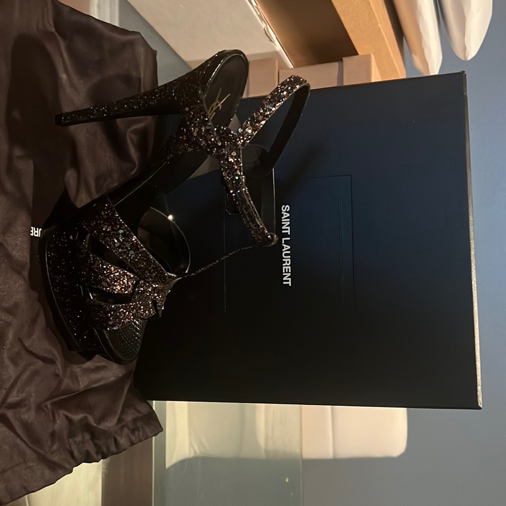 Saint Laurent tribute 105 sandals